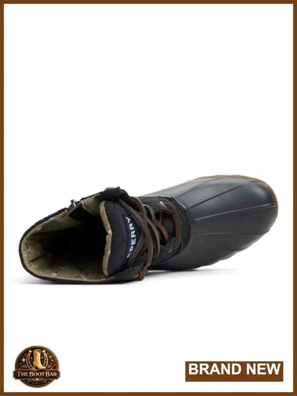 Duck Boot Ankle Boot Waterproof Zip Non-Marking Rubber Sole